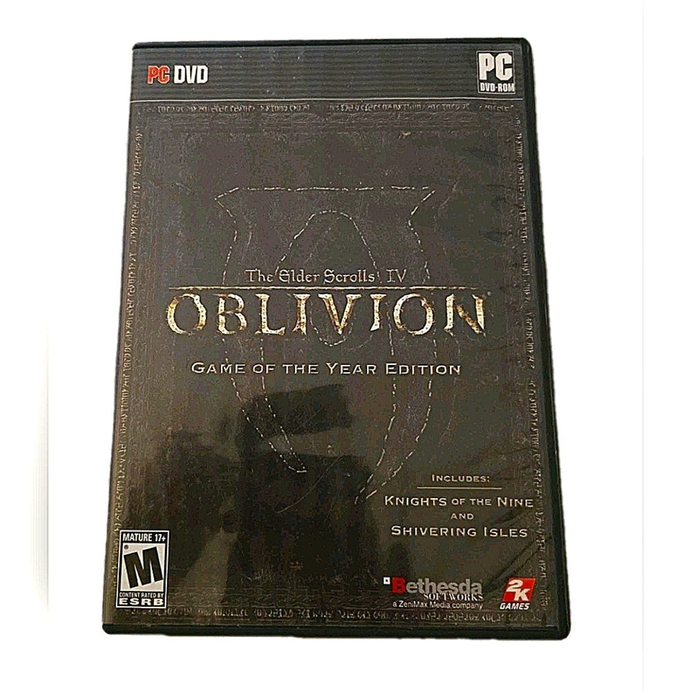 Source Unknown The Elder Scrolls IV: Oblivion Game of the Year Edition - Black